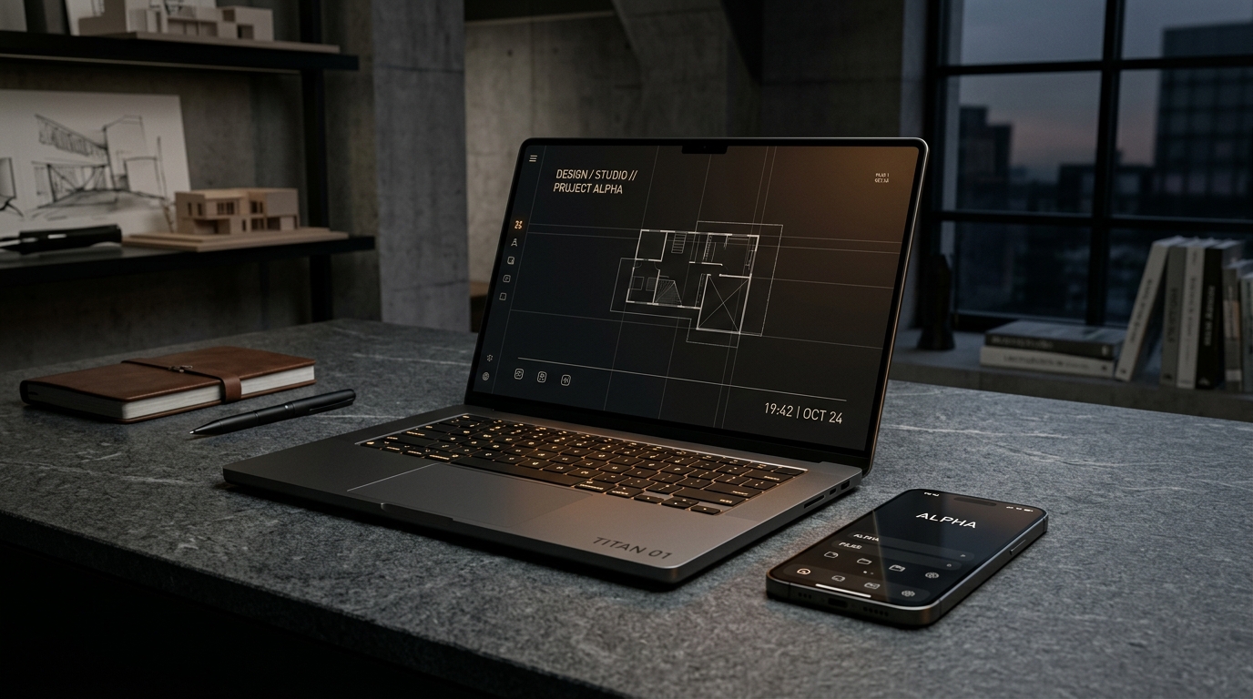 Valiev Company Dark Titanium Studio